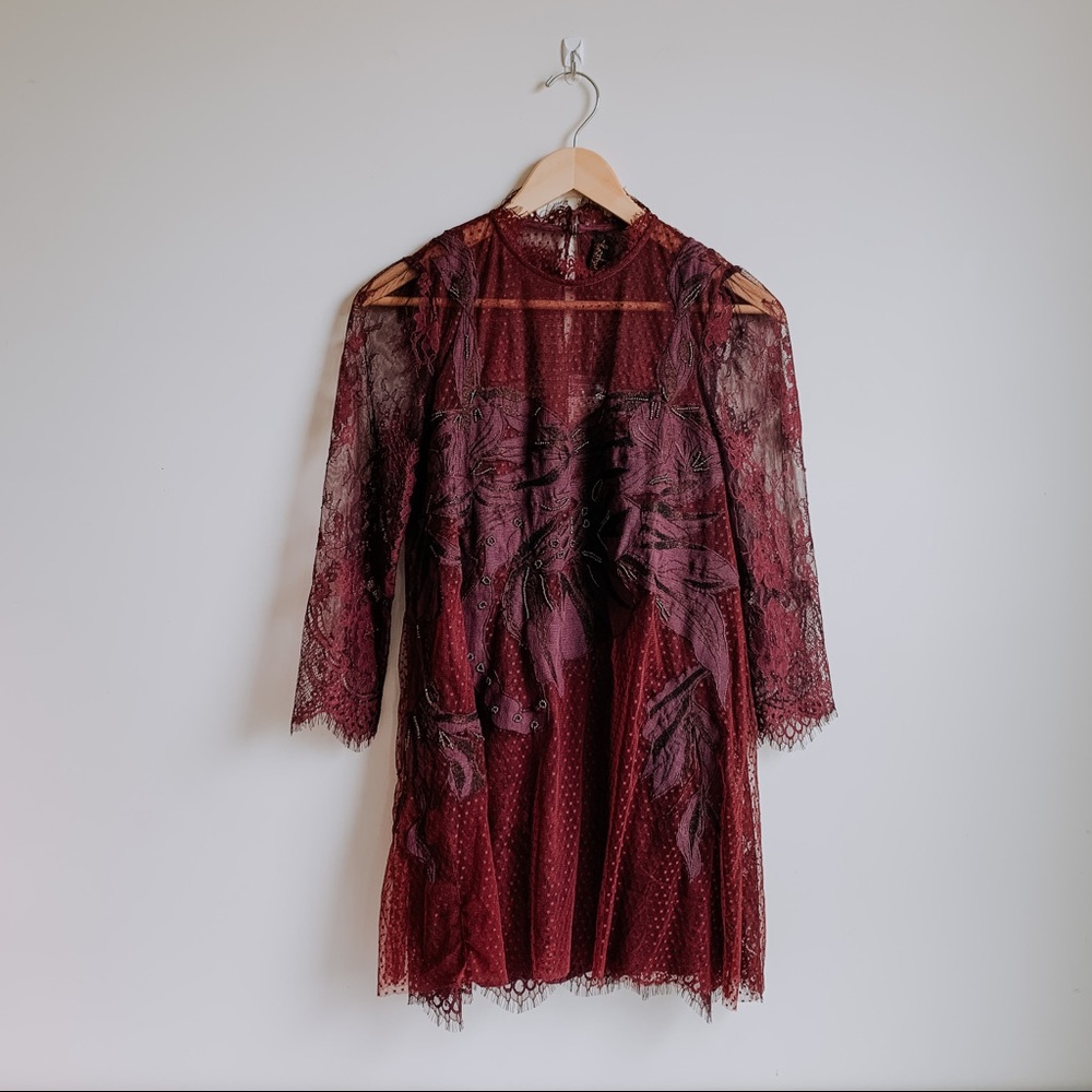 NWT free people lace dress